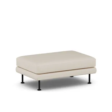 Bredhult fodskammel - Same Beige 6670-sort stål - 1898