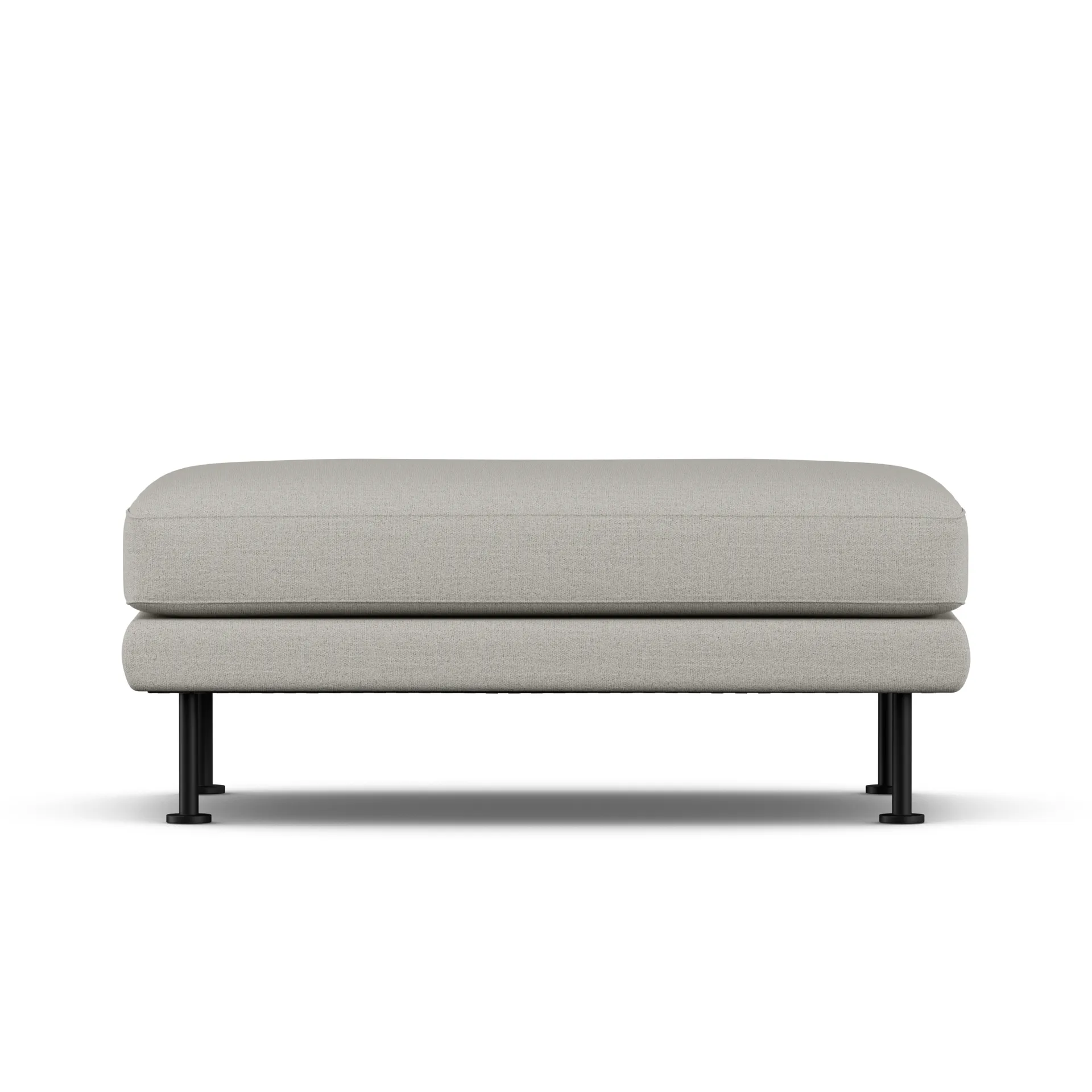 Bredhult fodskammel, Same Grey 6673-sort stål 1898