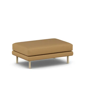 Bredhult fodskammel - Same Ochre 6676-hvidolieret eg - 1898