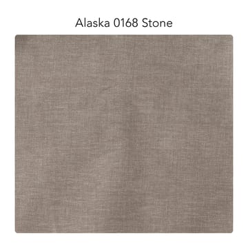 Bredhult modulsofa, A2 - stof Alaska 0168 stone, hvidolierede egetræsben - 1898