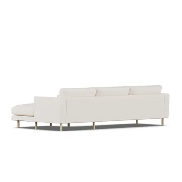 Bredhult sofa - Caleido Beige 9600-hvidolieret eg, 2,5-pers. C1 - 1898