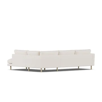 Bredhult sofa - Caleido Beige 9600-hvidolieret eg, 3-pers. A1 - 1898