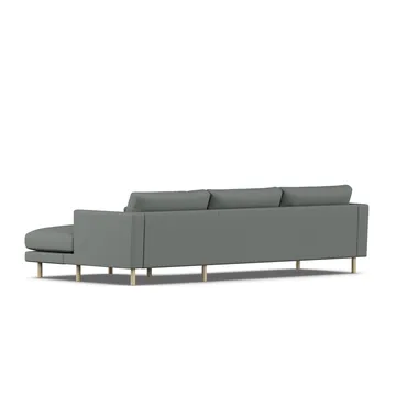 Bredhult sofa - Caleido Grey 1240-hvidolieret eg, 2,5-pers. C1 - 1898