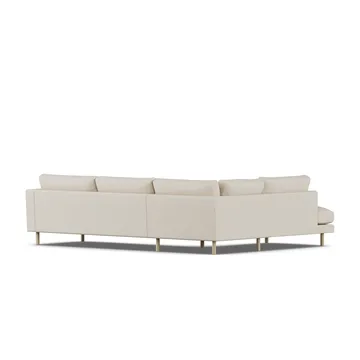 Bredhult sofa - Jump Beige 1956-hvidolieret eg, 3-pers. A2 - 1898