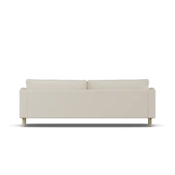 Bredhult sofa - Jump Beige 1956-hvidolieret eg, 3-pers. - 1898