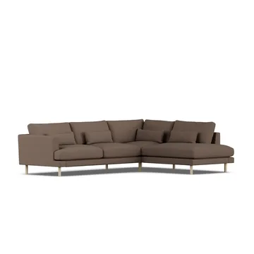 Bredhult sofa - Jump Brown 1955-hvidolieret eg, 3-pers. A1 - 1898
