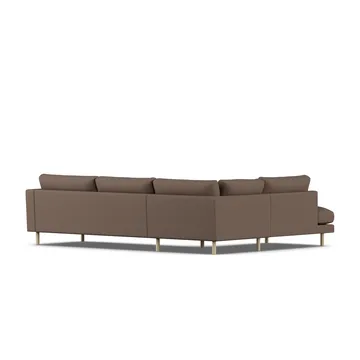 Bredhult sofa - Jump Brown 1955-hvidolieret eg, 3-pers. A2 - 1898