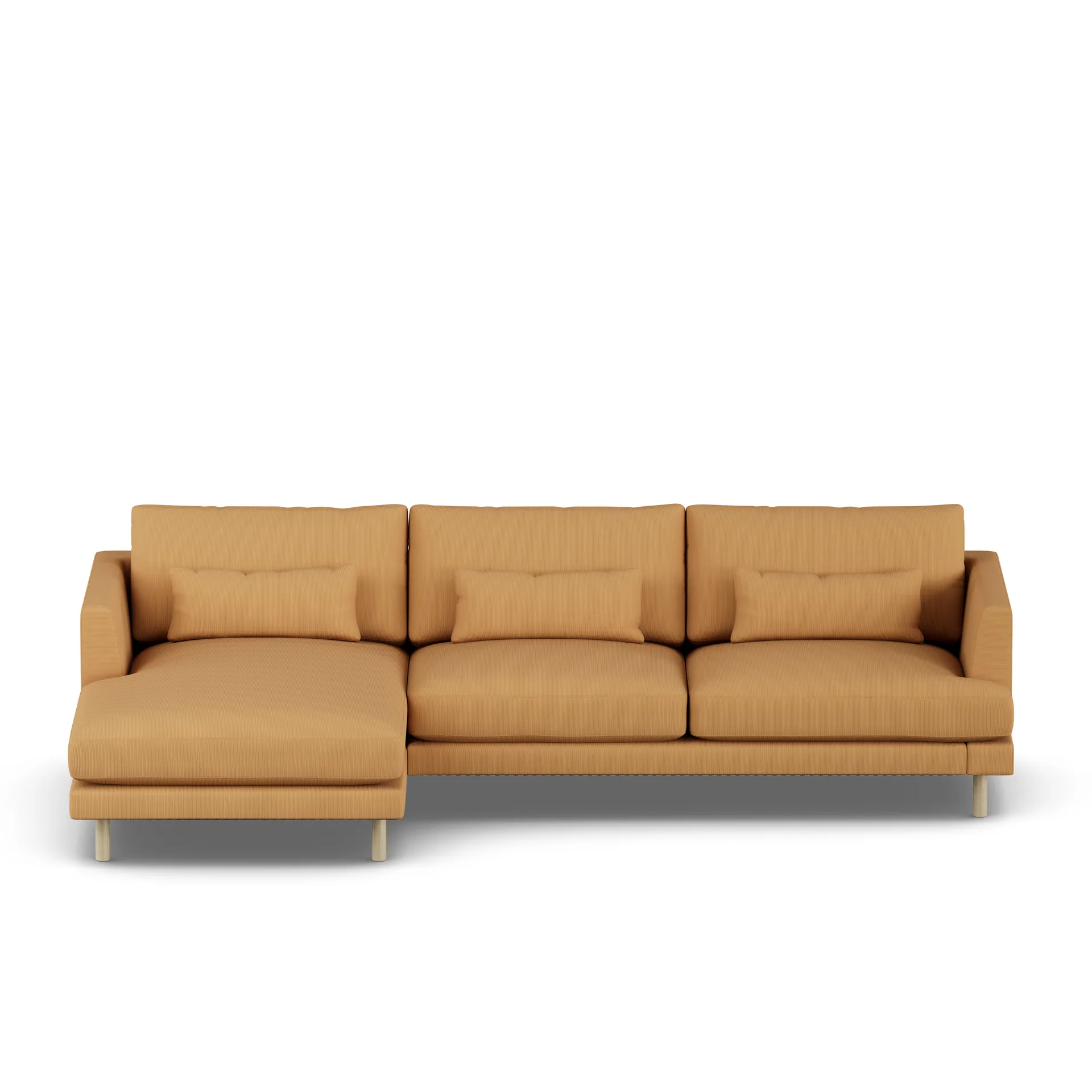 Bredhult sofa, Jump Honey 1959-hvidolieret eg, 2,5-pers. C2 1898