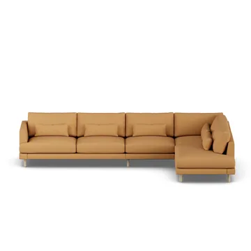 Bredhult sofa - Jump Honey 1959-hvidolieret eg, 4-pers. B1 - 1898