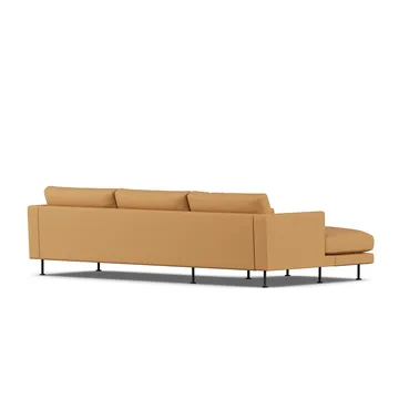 Bredhult sofa - Jump Honey 1959-sort stål, 2,5-pers. C2 - 1898