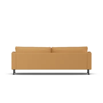 Bredhult sofa - Jump Honey 1959-sort stål, 3-pers. - 1898