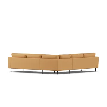 Bredhult sofa - Jump Honey 1959-sort stål, hjørnesofa F - 1898