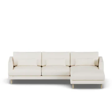 Bredhult sofa - Jump Off White 1954-hvidolieret eg, 2,5-pers. C1 - 1898