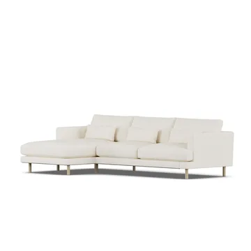 Bredhult sofa - Jump Off White 1954-hvidolieret eg, 2,5-pers. C2 - 1898