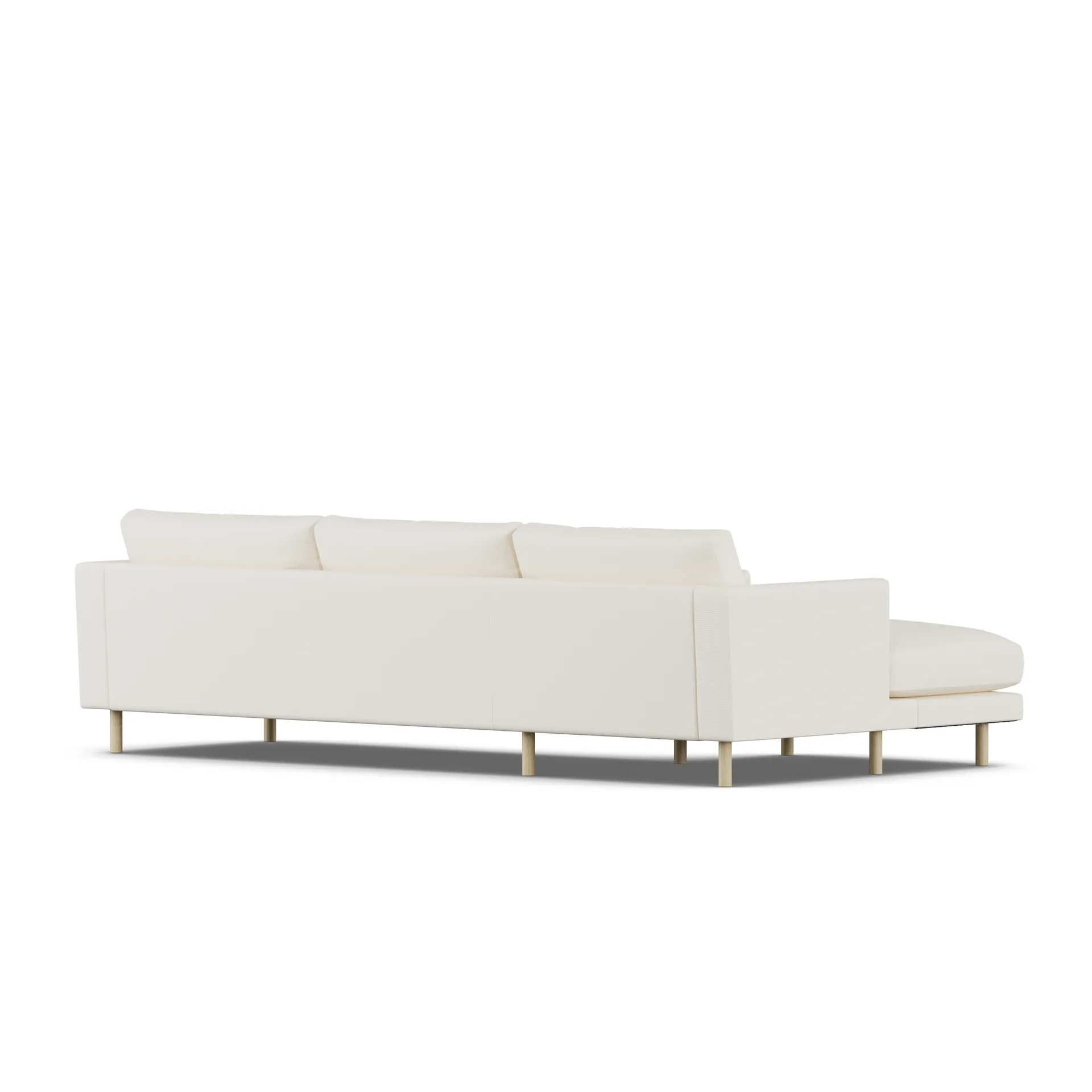 Bredhult sofa, Jump Off White 1954-hvidolieret eg, 2,5-pers. C2 1898