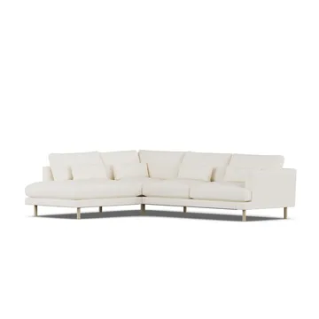 Bredhult sofa - Jump Off White 1954-hvidolieret eg, 3-pers. A2 - 1898