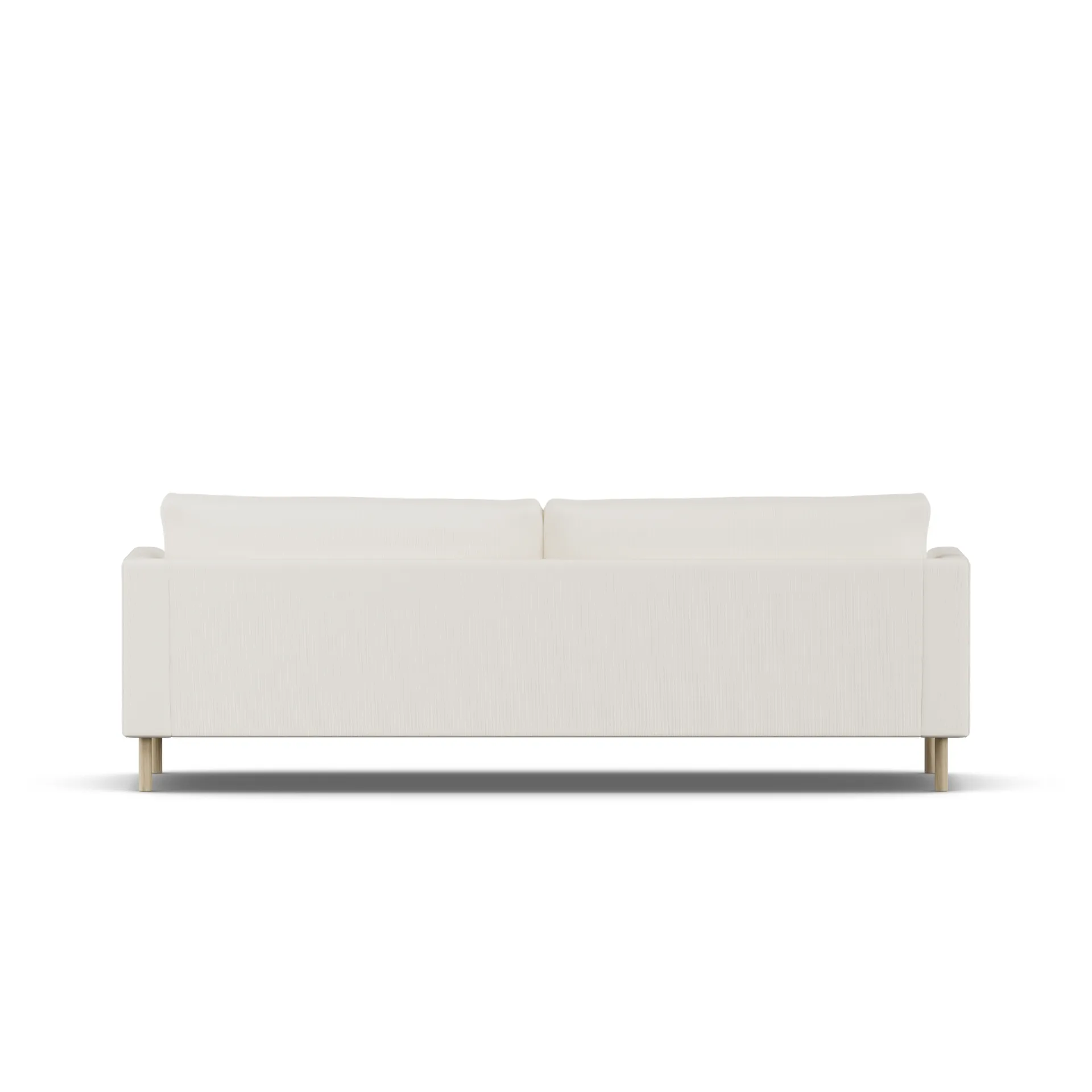 Bredhult sofa, Jump Off White 1954-hvidolieret eg, 3-pers. 1898