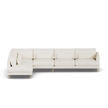 Bredhult sofa - Jump Off White 1954-hvidolieret eg, 4-pers. B2 - 1898