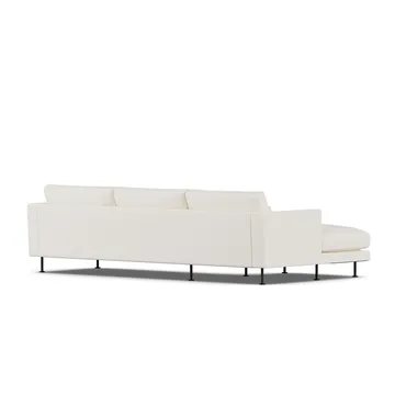Bredhult sofa - Jump Off White 1954-sort stål, 2,5-pers. C2 - 1898