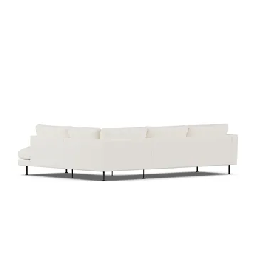 Bredhult sofa - Jump Off White 1954-sort stål, 3-pers. A1 - 1898