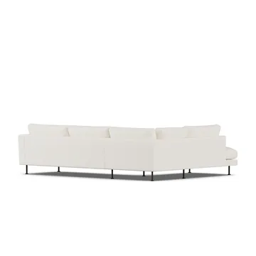 Bredhult sofa - Jump Off White 1954-sort stål, 3-pers. A2 - 1898
