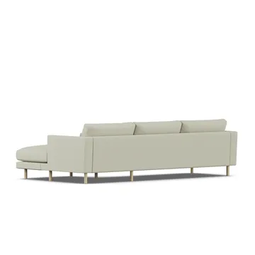 Bredhult sofa - Luiza Beige 3981-hvidolieret eg, 2,5-pers. C1 - 1898