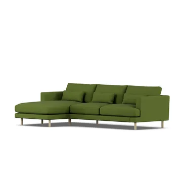 Bredhult sofa - Luiza Green 3975-hvidolieret eg, 2,5-pers. C2 - 1898