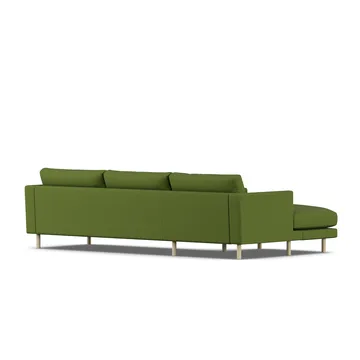 Bredhult sofa - Luiza Green 3975-hvidolieret eg, 2,5-pers. C2 - 1898