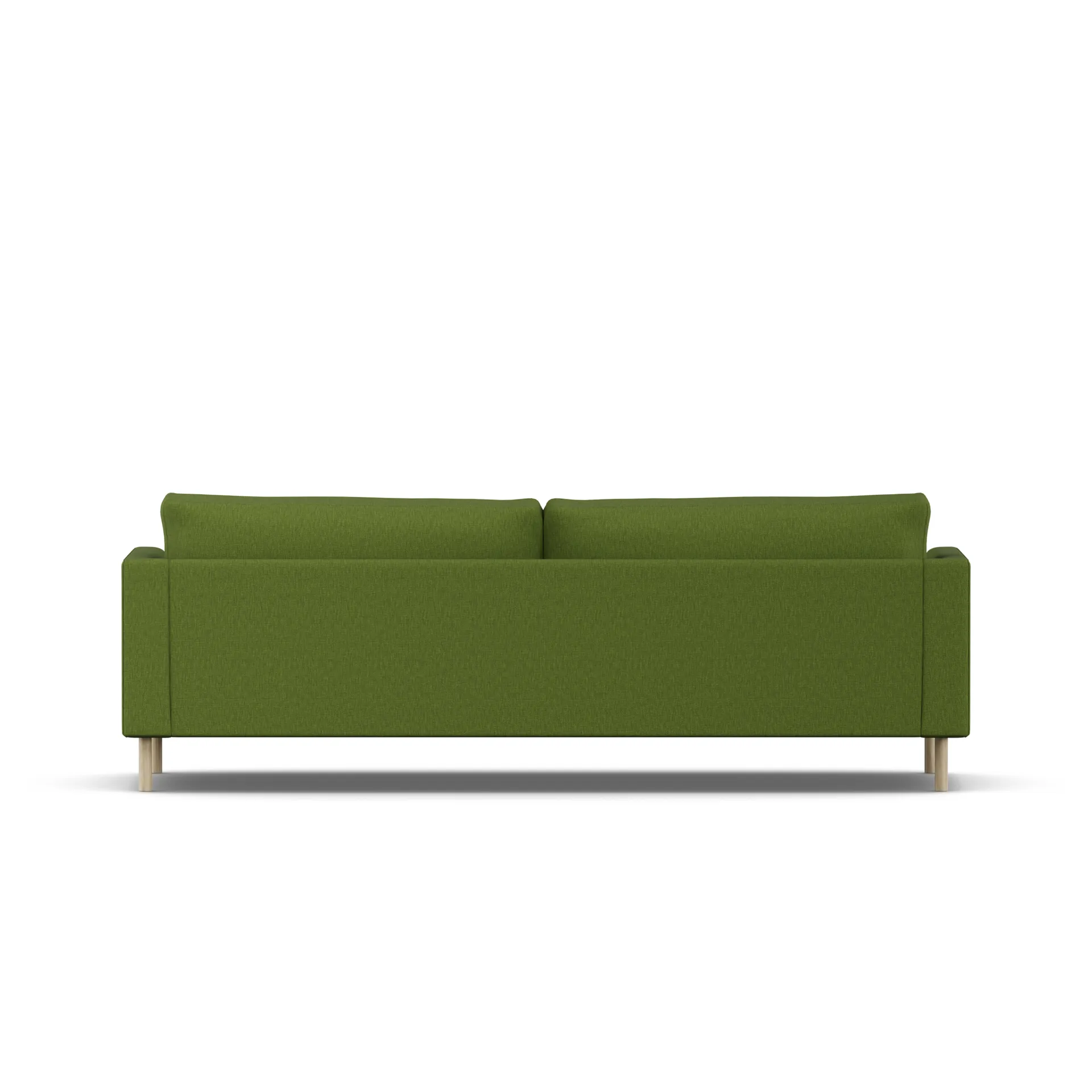 Bredhult sofa, Luiza Green 3975-hvidolieret eg, 3-pers. 1898