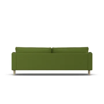 Bredhult sofa - Luiza Green 3975-hvidolieret eg, 3-pers. - 1898