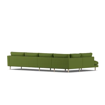 Bredhult sofa - Luiza Green 3975-hvidolieret eg, 4-pers. B2 - 1898