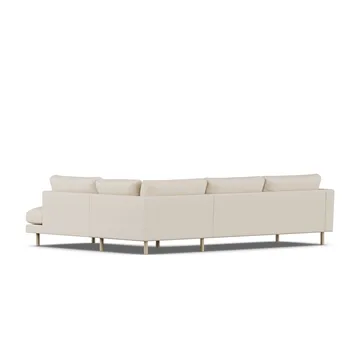 Bredhult sofa - Same Beige 6670-hvidolieret eg, 3-pers. A1 - 1898