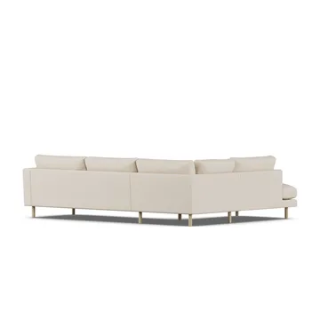 Bredhult sofa - Same Beige 6670-hvidolieret eg, 3-pers. A2 - 1898
