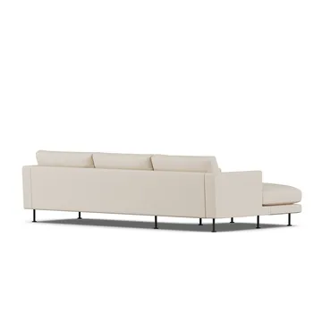 Bredhult sofa - Same Beige 6670-sort stål, 2,5-pers. C2 - 1898