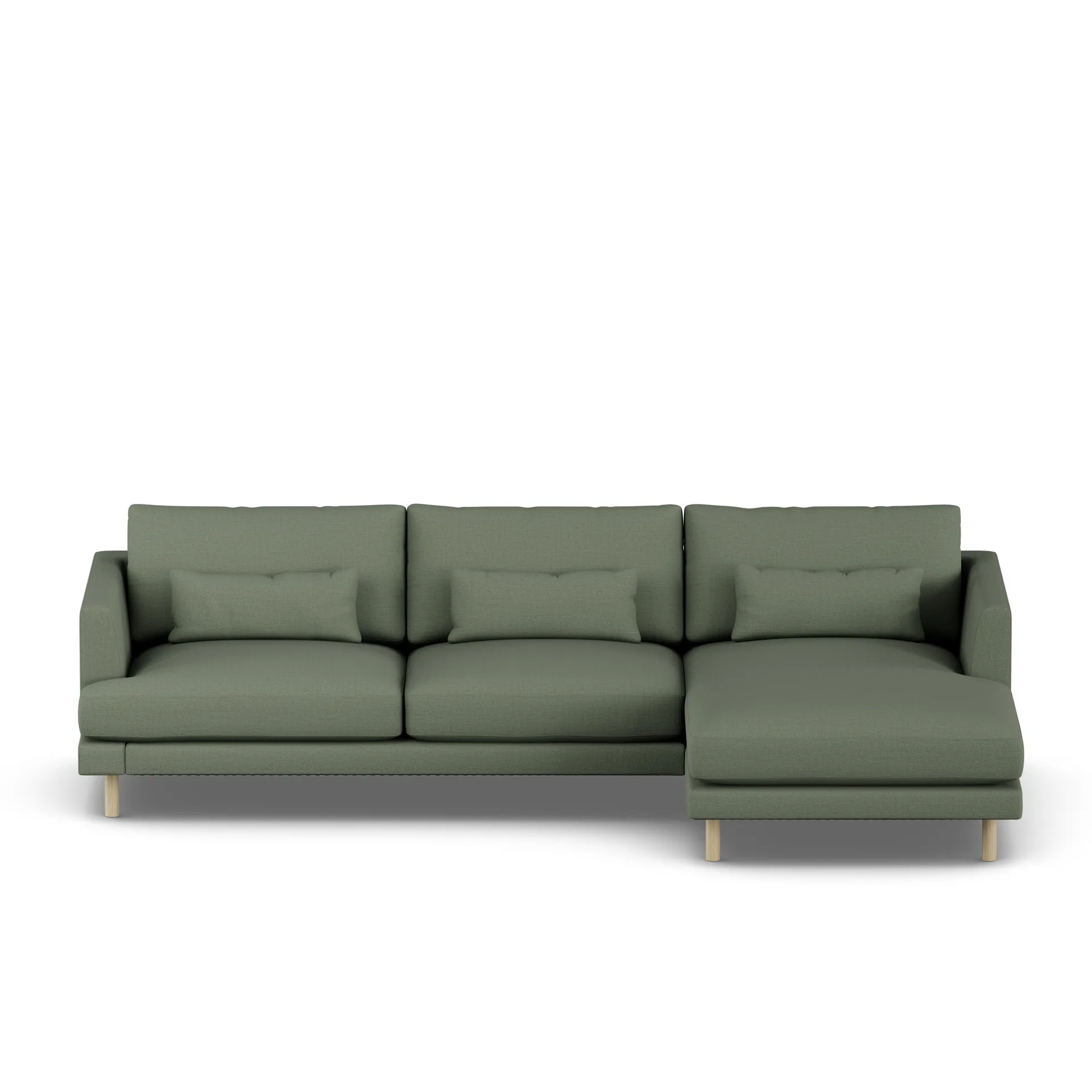 Bredhult sofa, Same Forest 6677-hvidolieret eg, 2,5-pers. C1 1898