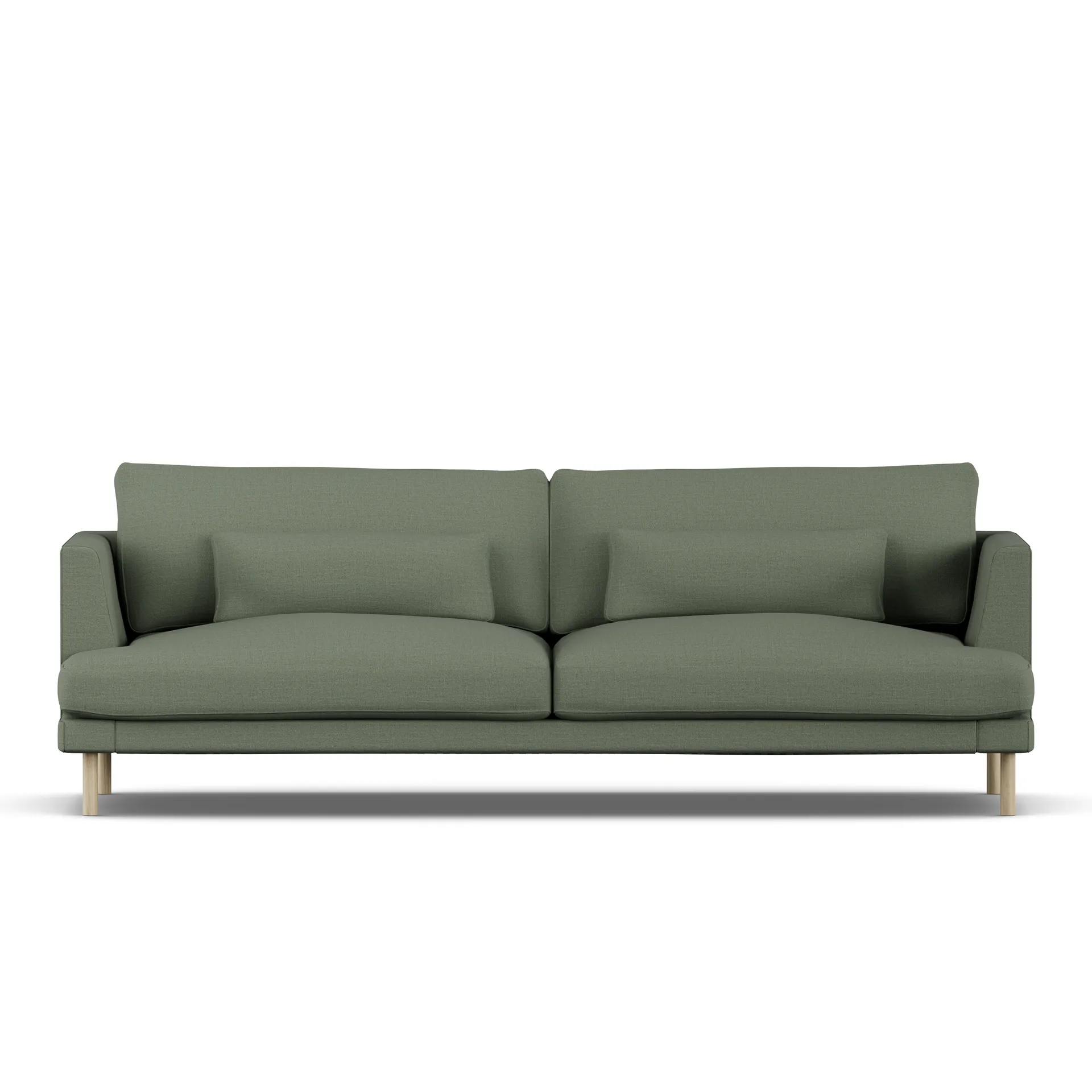 Bredhult sofa, Same Forest 6677-hvidolieret eg, 3-pers. 1898