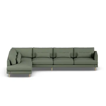Bredhult sofa - Same Forest 6677-hvidolieret eg, 4-pers. B2 - 1898