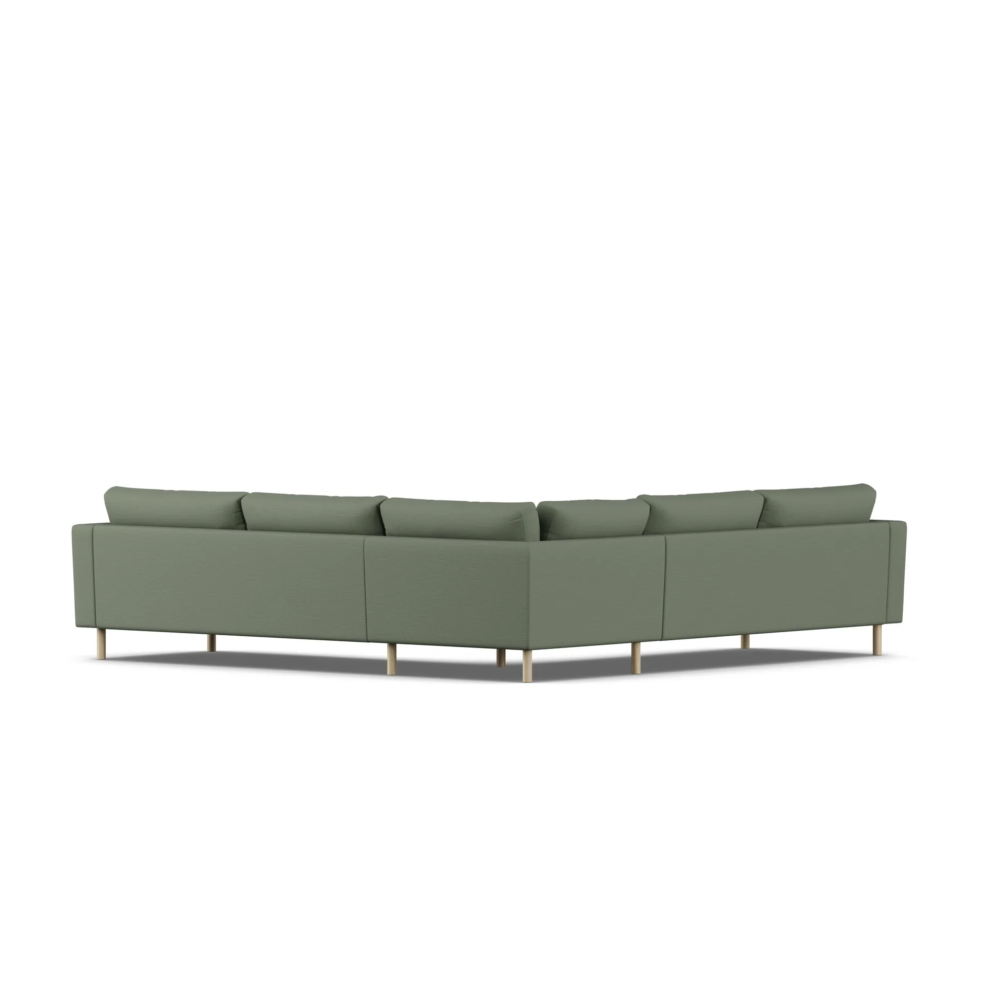 Bredhult sofa, Same Forest 6677-hvidolieret eg, hjørnesofa F 1898