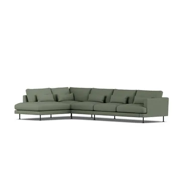 Bredhult sofa - Same Forest 6677-sort stål, 4-pers. B2 - 1898