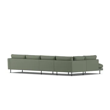 Bredhult sofa - Same Forest 6677-sort stål, 4-pers. B2 - 1898