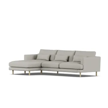 Bredhult sofa - Same Grey 6673-hvidolieret eg, 2,5-pers. C2 - 1898