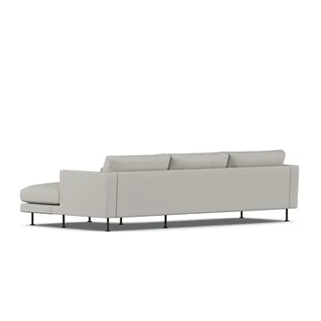 Bredhult sofa - Same Grey 6673-sort stål, 2,5-pers. C1 - 1898
