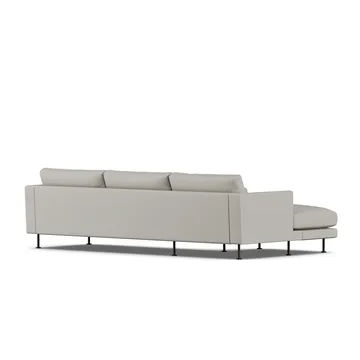 Bredhult sofa - Same Grey 6673-sort stål, 2,5-pers. C2 - 1898