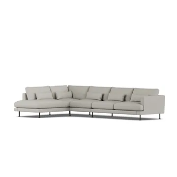 Bredhult sofa - Same Grey 6673-sort stål, 4-pers. B2 - 1898