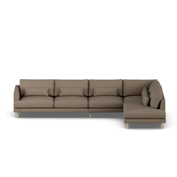 Bredhult sofa - Same Mole 6674-hvidolieret eg, 4-pers. B1 - 1898