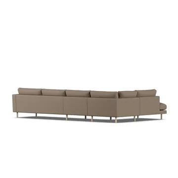 Bredhult sofa - Same Mole 6674-hvidolieret eg, 4-pers. B2 - 1898