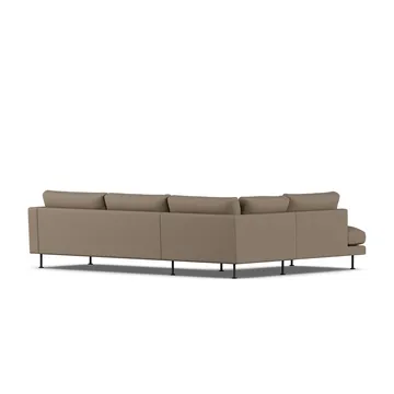 Bredhult sofa - Same Mole 6674-sort stål, 3-pers. A2 - 1898