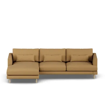 Bredhult sofa - Same Ochre 6676-hvidolieret eg, 2,5-pers. C2 - 1898