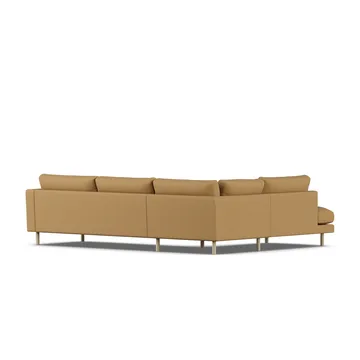 Bredhult sofa - Same Ochre 6676-hvidolieret eg, 3-pers. A2 - 1898