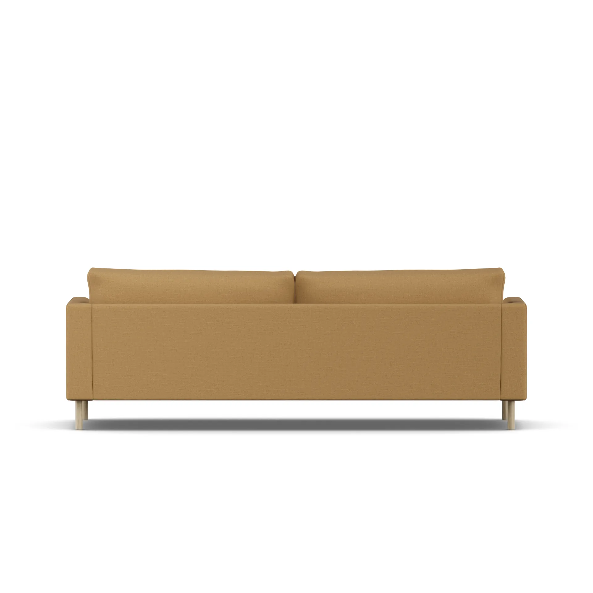 Bredhult sofa, Same Ochre 6676-hvidolieret eg, 3-pers. 1898